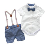 Boys' Trendsetter Button-Front Shorts Set