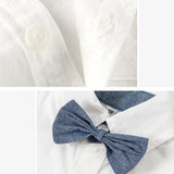 Boys' Trendsetter Button-Front Shorts Set