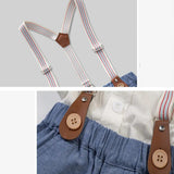 Boys' Trendsetter Button-Front Shorts Set