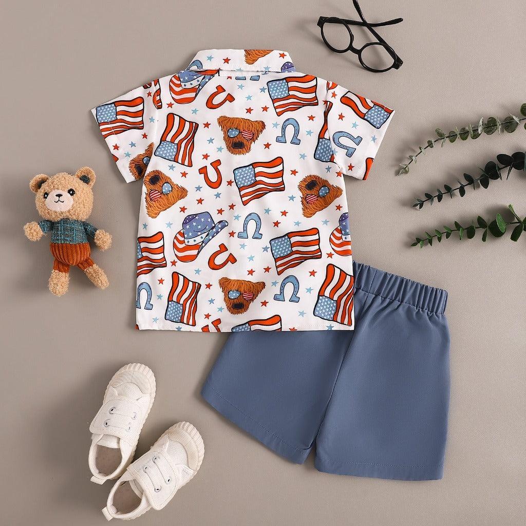 Boys' USA 4th of July Celebration Matching Set
