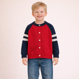 Boys' classic varsity cardigan