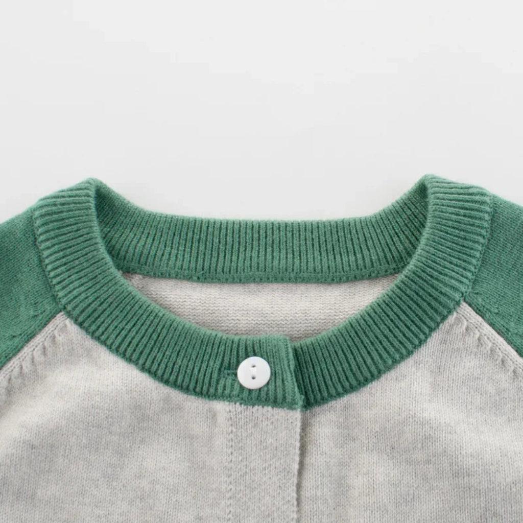 Boys' classic varsity cardigan