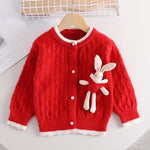 Bunny boo Girls' Cardigan