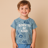 Camiseta para niño pequeño "Born To Be Kind" 