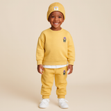 Conjunto de sudadera y pantalón con diseño de oso de Los Ángeles para bebé niño pequeño