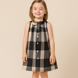 Vestido de algodón rosa