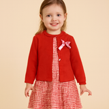Robe élégante en coton tricoté de qualité supérieure pour fille