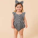 Baby Girls’ Mini Gingham Romper