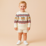 Pull de Noël renne pour enfant