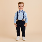 Little Gentleman's Formal Pants & Shirt Set