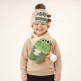 Pom-Pom Winter Unisex Beanie & Neck Warmer