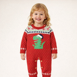 Red Holiday Jumpsuit for Babies & Toddlers