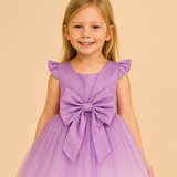 FLOWER GIRL Dress With a Fluttery Tulle Skirt