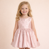 Robe classique à carreaux pour fille