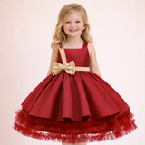 Robe classique à carreaux pour fille