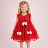 Holiday Chiffon Party Girls’ Dress
