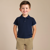 Conjunto clásico de parte superior e inferior para niño