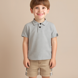 Conjunto clásico de parte superior e inferior para niño