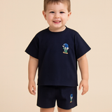 Conjunto unisex de pantalones cortos y camiseta LA Bear