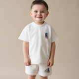 Conjunto unisex de pantalones cortos y camiseta LA Bear