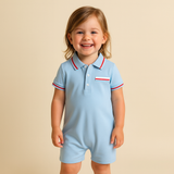 Baby Boys' Classic Polo Captain Jumpsuit