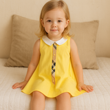 Vestido vintage de algodón Chloe para niña