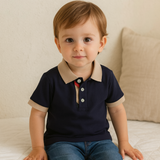 Polo de jersey de algodón orgánico