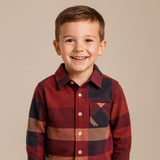 Classic Plaid Special Occasion Boys' Shirt