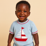 Little Sailors' Baby and Toddler Knit Set