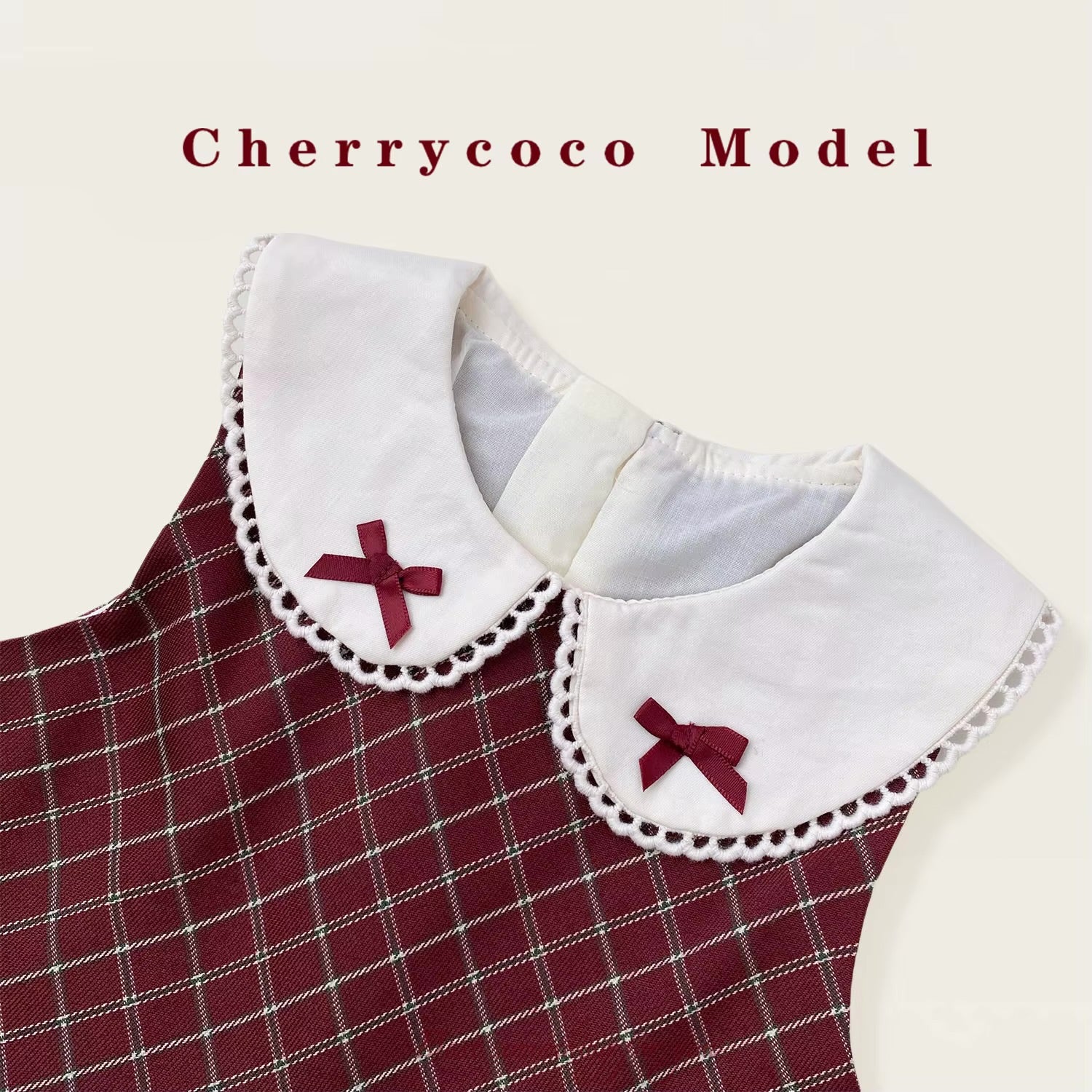 Cherry Coco Cardigan and Dress Set