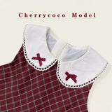 Cherry Coco Cardigan and Dress Set