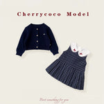 Cherry Coco Cardigan and Dress Set