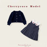 Cherry Coco Cardigan and Dress Set