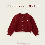 Cherry Coco Cardigan and Dress Set