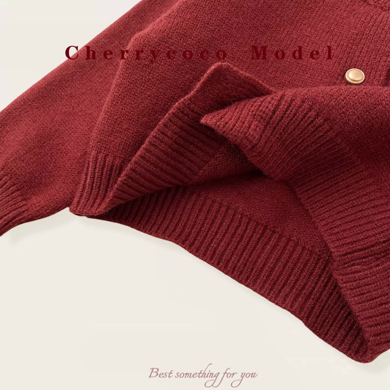 Cherry Coco Cardigan and Dress Set