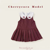 Cherry Coco Cardigan and Dress Set