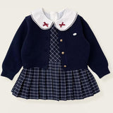 Cherry Coco Cardigan and Dress Set