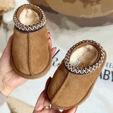 Children's Unisex Slipper-Style Mini Boots