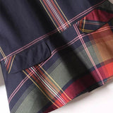 Classic Plaid Scottish Girls' Dress