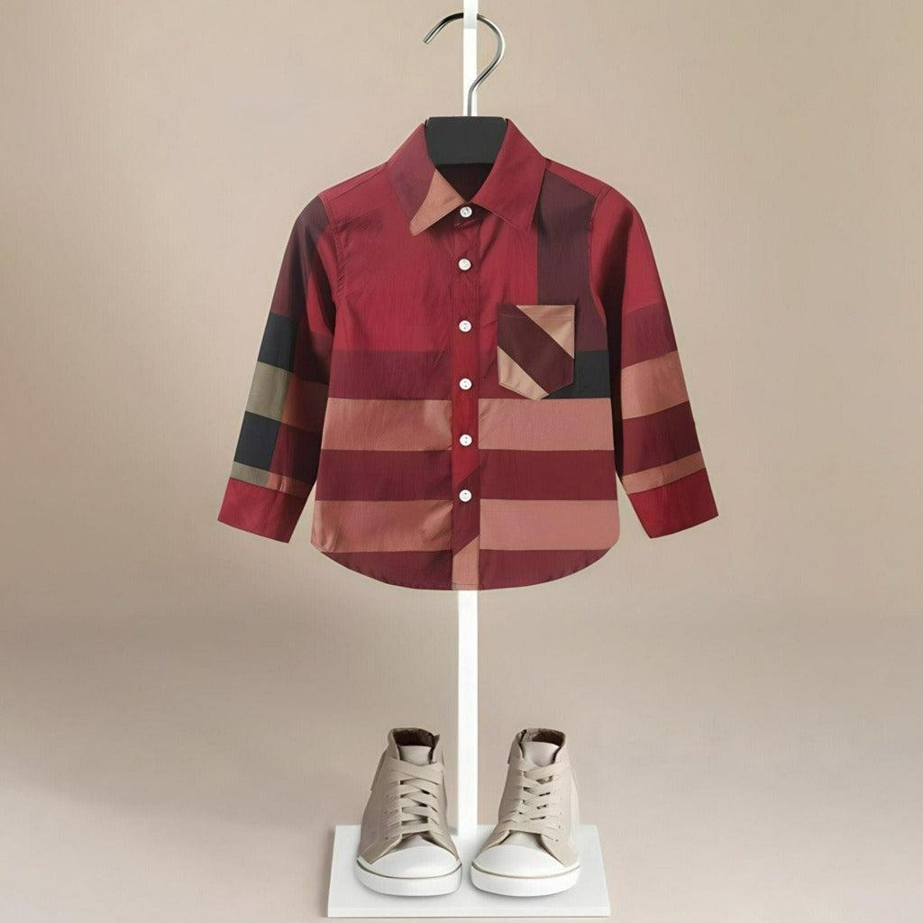 Classic Plaid Special Occasion Boys' Shirt