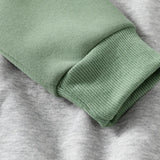 Colorblock Dino Sweater & Pants Set