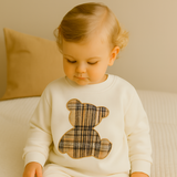 Conjunto unisex de oso bebé