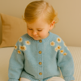 Daisy Little Girls' Knitted Cardigan