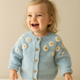 Daisy Little Girls' Knitted Cardigan