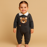 Pelele cálido de osito de peluche