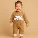 Pelele cálido de osito de peluche