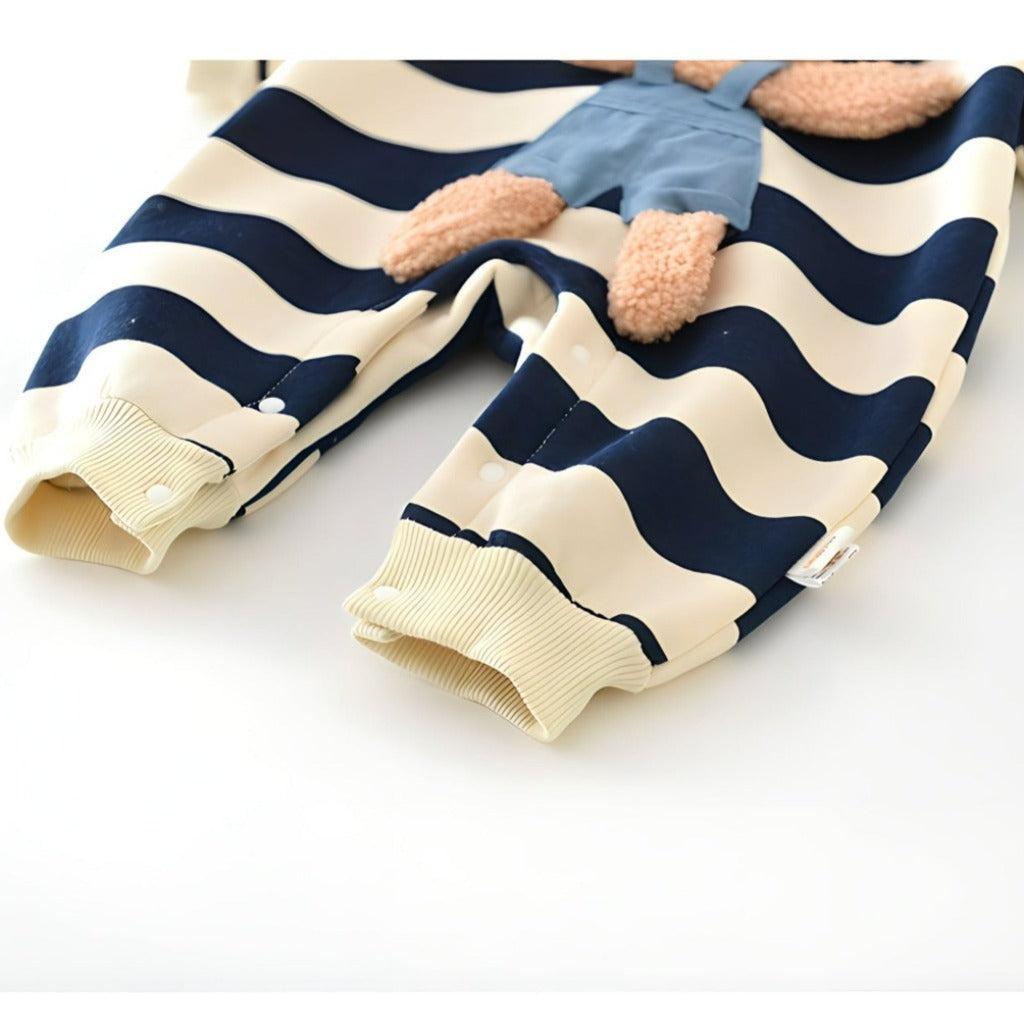Cozy Unisex Baby Bear Romper