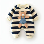 Cozy Unisex Baby Bear Romper