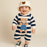 Cozy Unisex Baby Bear Romper