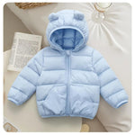 Cute Bear-Ears Unisex Puffer Jacket